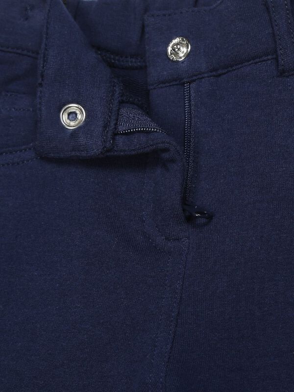 Terry Long Trousers -Navy image number null